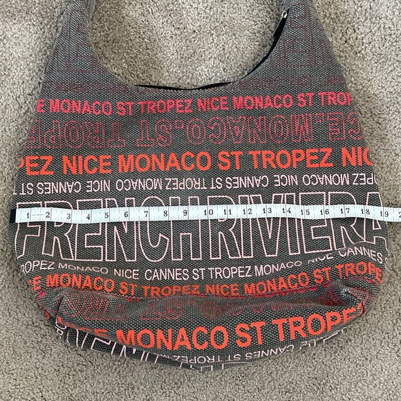 French Rivera Cotton Canvas Tote - Picture 3 of 9